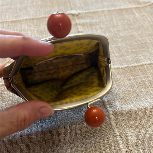 Floral Print Women's Fossil Coin Purse- Vintage - Picture 5 of 10